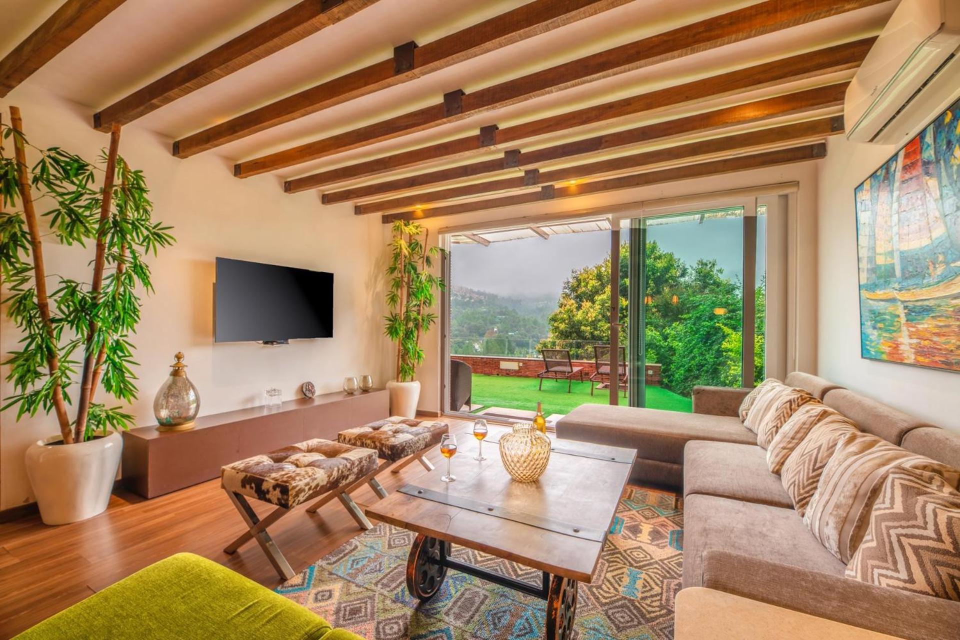 Stayvista At Oberoi'S Chalet Bhīm Tāl 外观 照片