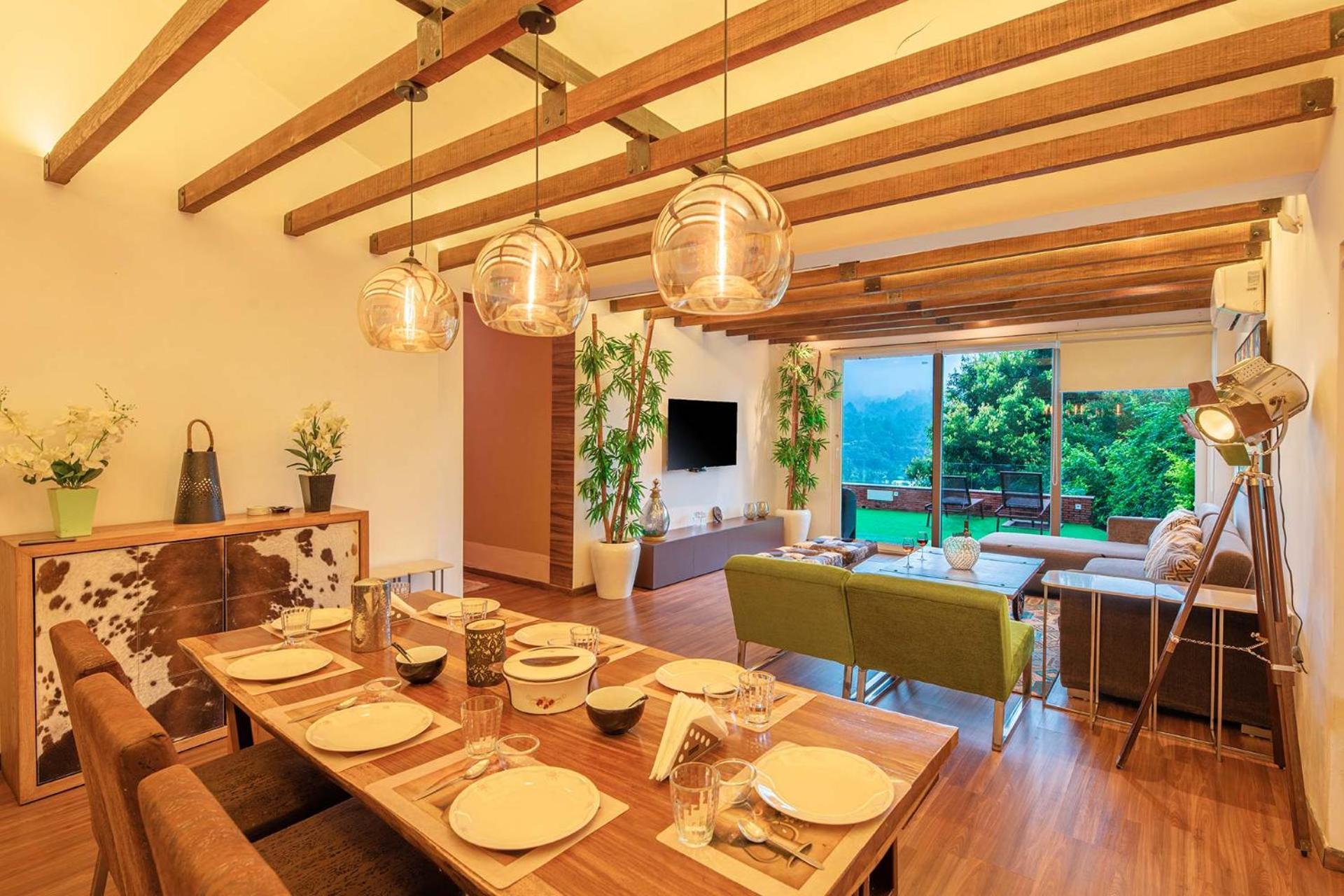 Stayvista At Oberoi'S Chalet Bhīm Tāl 外观 照片